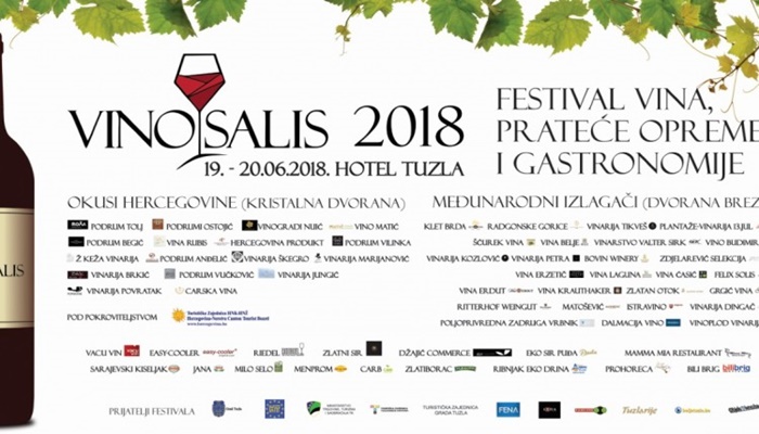 Danas počinje VinoSalis: Tuzla postaje grad vina i soli