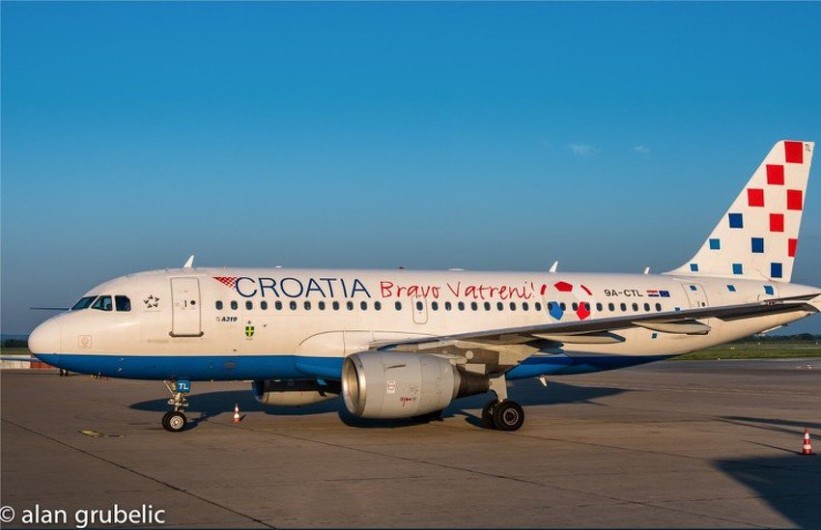 Croatia Airlines se na svoj način zahvalila hrvatskim nogometašima