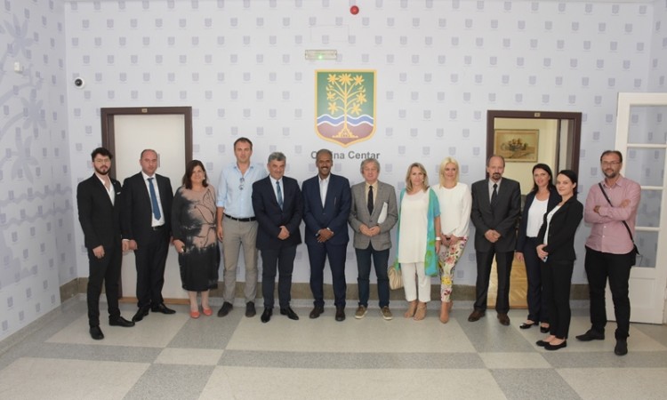 Općinu Centar posjetio investitor iz Rijada prijavljen za modernizaciju Koševa