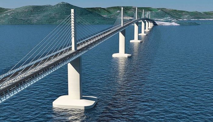 U ponedjeljak počinje gradnja Pelješkog mosta