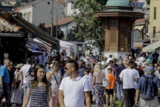 U julu u Kantonu Sarajevo više od 86 hiljada turista