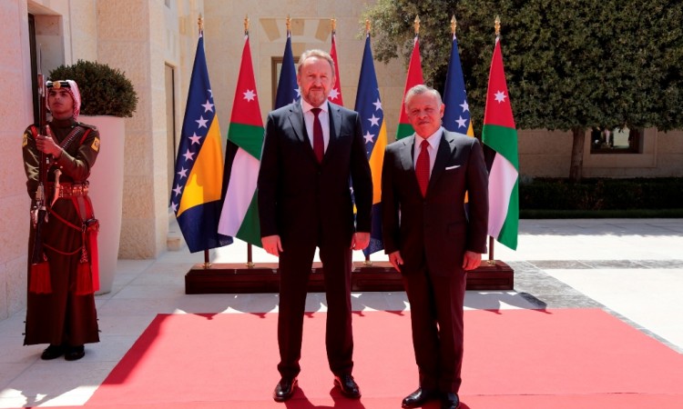 Izetbegović i kralj Jordana Abdulah II: Povećati ekonomske razmjene