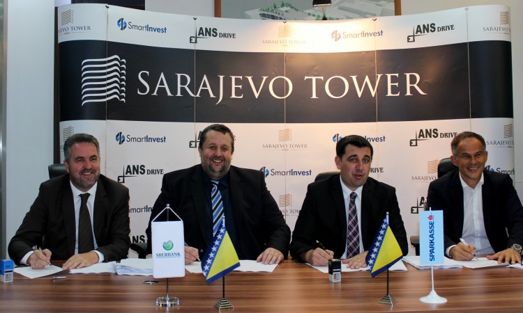 Sarajevo Tower: Na 26. spratova 354 stana