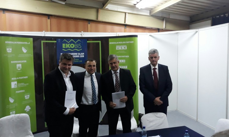 EKOBIS 2018 - Potpisan ugovor o navodnjavanju poljoprivrednog zemljišta u USK
