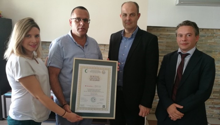Kompaniji Swisslion Trebinje uručen halal certifikat