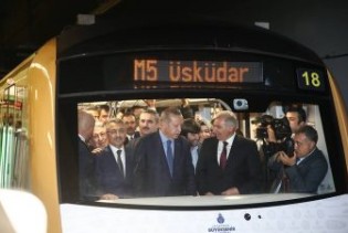 Erdogan svečano otvorio novu metro liniju u Istanbulu