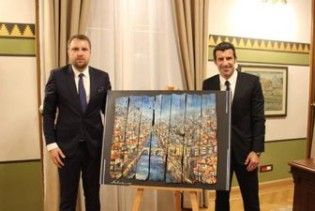 Luis Figo se pohvalio poklonom gradonačelnika Sarajeva