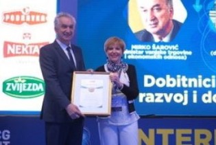 Šaroviću nagrada za razvoj trgovačke industrije