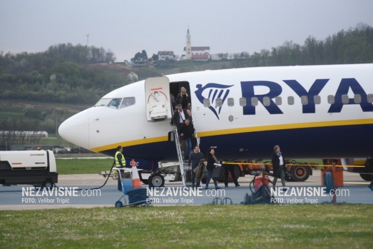 Avion iz Berlina sletio na Aerodrom Banjaluka, nova linija dva puta sedmično
