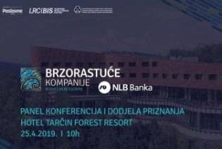 Sutra konferencija "Učinak brzorastućih kompanija na bh. ekonomiju"