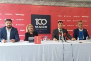 Poslovni projekt '100 najvećih' i ove godine okuplja najuspješnije