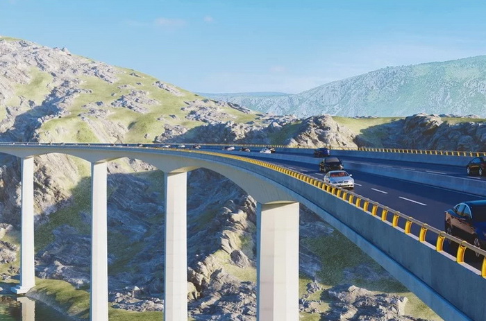 Ovako će izgledati most preko Neretve kod Počitelja, najduži i najljepši na autoputu A1