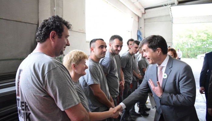 Ambasador Nelson posjetio 'Ekonomik Grupu' u Srebrenici