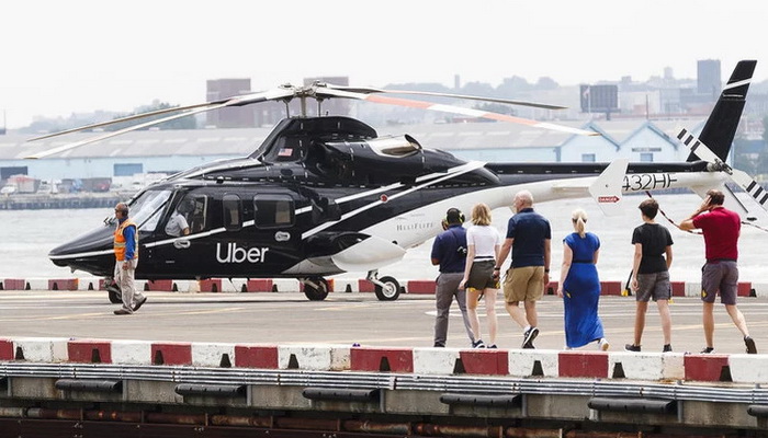 Uber pokrenuo uslugu prijevoza helikopterom