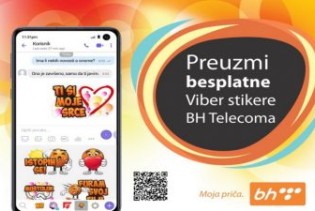 Komunicirajte novim BH Telecom Viber stikerima