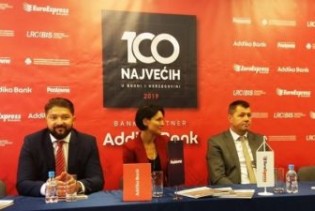 Projekt „100 najvećih u BiH“ - Sutra dodjela priznanja najuspješnijim kompanija