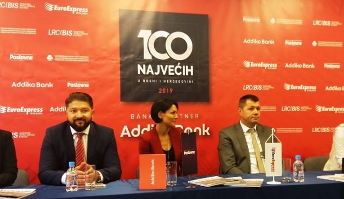 Projekt „100 najvećih u BiH“ - Sutra dodjela priznanja najuspješnijim kompanija