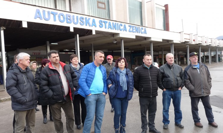 Radnici debolkirali Autobusku stanicu Zenica