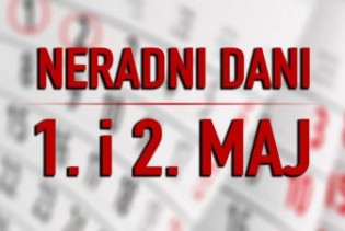 U Federaciji BiH će 1. i 2. maj biti neradni dani