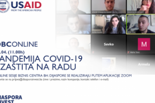 Biznis centar bh. dijaspore organizuje webinar o zaštiti na radu