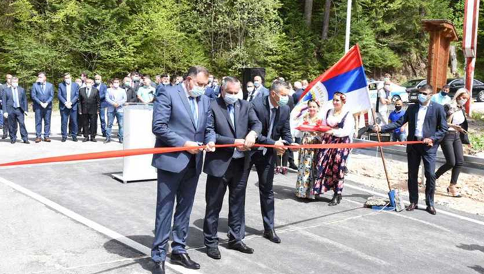 Otvorena rekonstruisana dionica na putu Lukavica - Jahorina