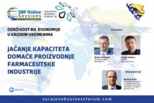 SBF online sesija - Osloniti se na domaće proizvođače lijekova