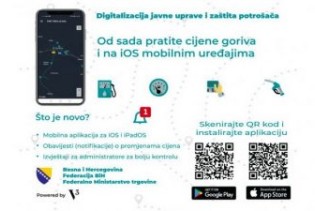 Aplikacija o cijenama goriva u FBiH dostupna i za iOS mobilne uređaje