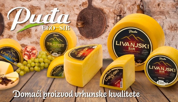Eko sir Puđa iz Livna planira povećati proizvodnju