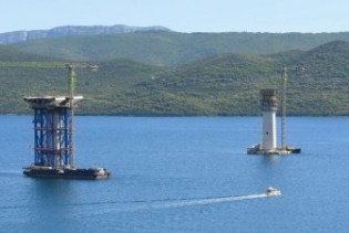 Završetak Pelješkog mosta kasni tri mjeseca