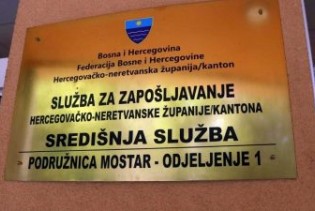 U HNK-a tokom maja bez posla ostalo 1235 osoba, ukupno 32.090 nezaposlenih