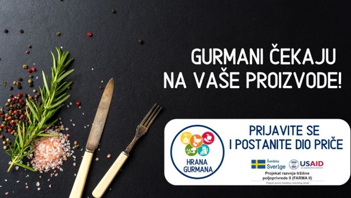 FARMA II projekt pozvao male biznise da se priključe kampanji 'Hrana Gurmana'