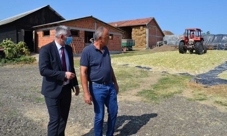 Gradonačelnik Brčkog obišao poljoprivredne proizvođače