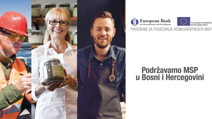 EBRD i EU podržavaju mala i srednja preduzeća u BiH