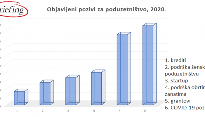 Briefing analiza: Finansiranje poduzetništva u BiH tokom 2020. godine