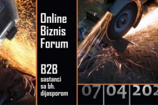 Online Biznis Forum i b2b sastanci sa bh. dijasporom 7. aprila