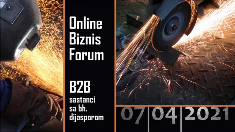 Online Biznis Forum i b2b sastanci sa bh. dijasporom 7. aprila