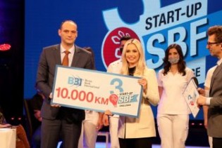 Pobjednica pete emisije treće sezone SBF Start-up Challenge Lejla Reizbegović