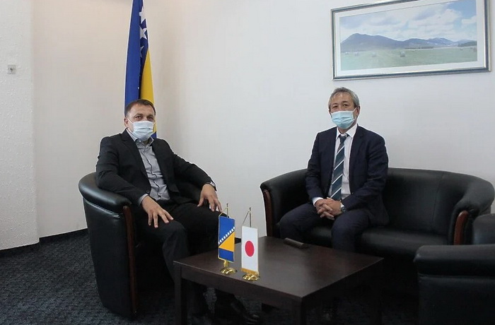 Ministar Dedić i ambasador Japana razgovarali o saradnji u oblastima poljoprivrede