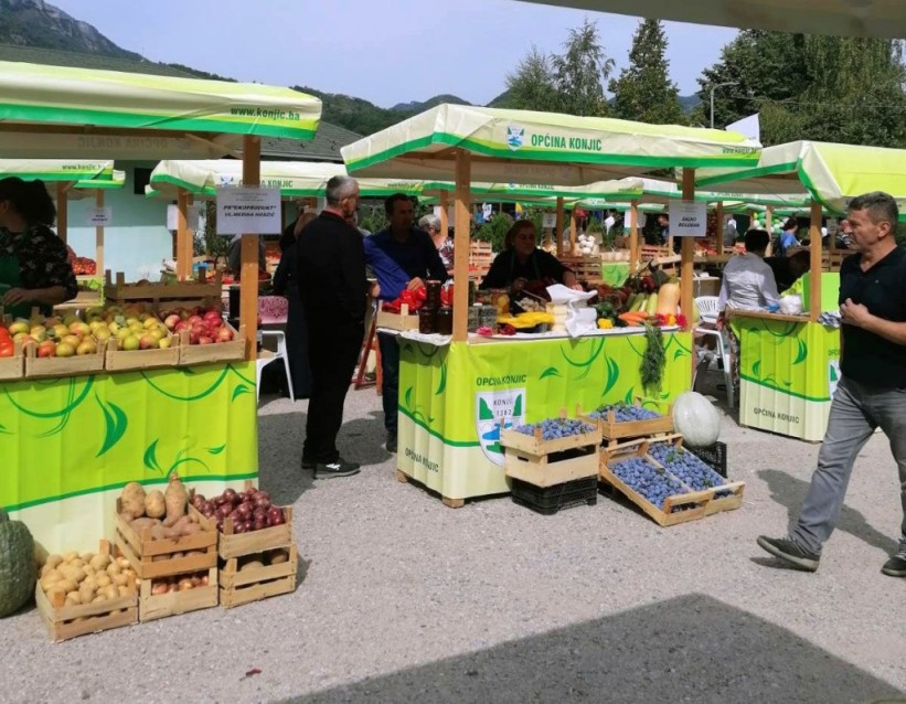 Na Danima poljoprivrede općine Konjic 40 izlagača s autohtonim proizvodima