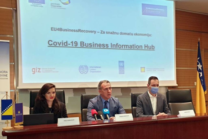 Privredna komora FBiH pokreće projekat 'Covid-19 Business Information Hub'