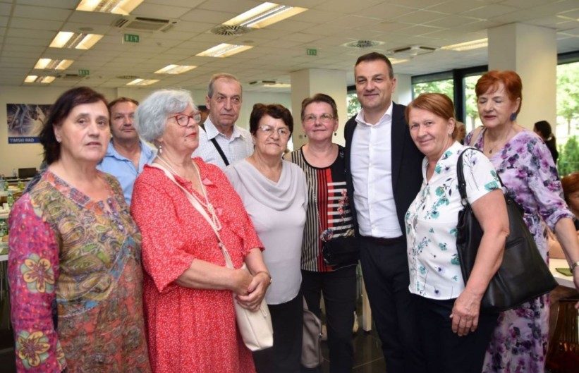 Druženje penzionera u okviru kampanje ‘Dani Bosnalijeka’