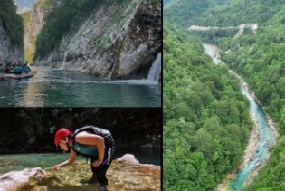 Turisti iz cijelog svijeta na raftingu na Neretvi