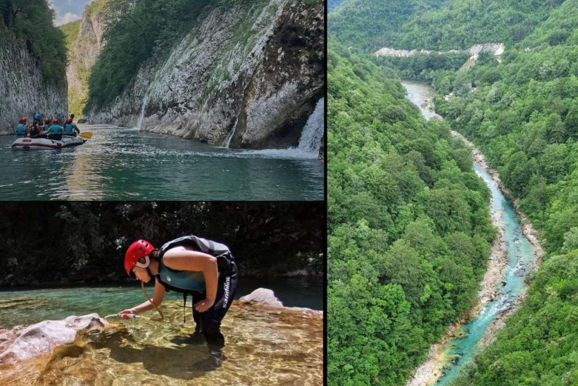 Turisti iz cijelog svijeta na raftingu na Neretvi