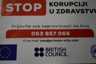 Uspješno realiziran projekt 'SMS-om protiv korupcije'