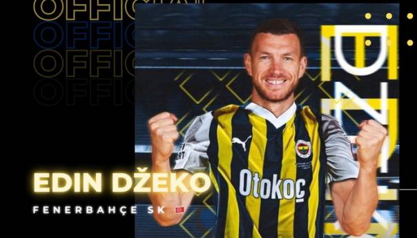 Džeko u Turskoj, čeka se potpis ugovora s Fenerbahceom