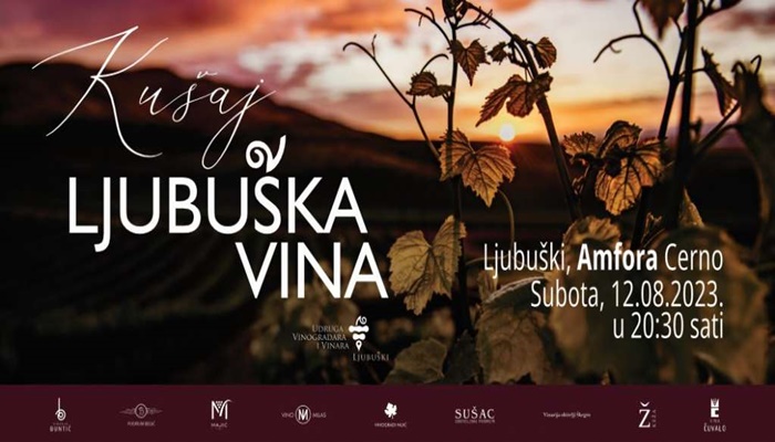 Vina devet ljubuških vinarija na tradicionalnoj manifestaciji 'Kušaj ljubuška vina'