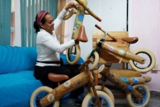 Ekološki bicikli od bambusa na ulicama Havane