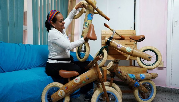 Ekološki bicikli od bambusa na ulicama Havane