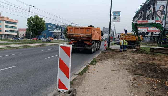 Sarajevo: Počeli radovi na izgradnji raskrsnice i isključnih traka na Stupu