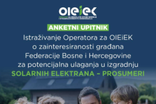 Pokrenuto istraživanje o zainteresiranosti građana za ulaganja u solarne elektrane